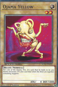 Ojama Yellow - SGX1-ENC01 - Common 1st Edition
