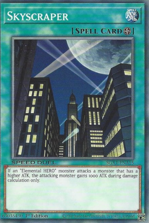 Skyscraper - SGX1-ENA15 - Common 1st Edition