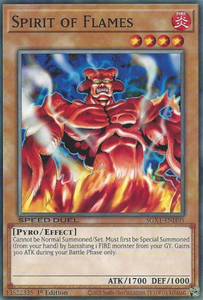 Spirit of Flames - SGX1-ENH05 - Common 1st Edition