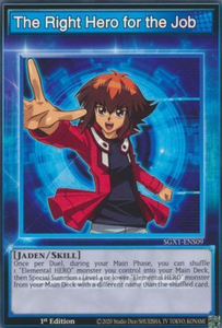 The Right Hero for the Job - SGX1-ENS09 - Common 1st Edition