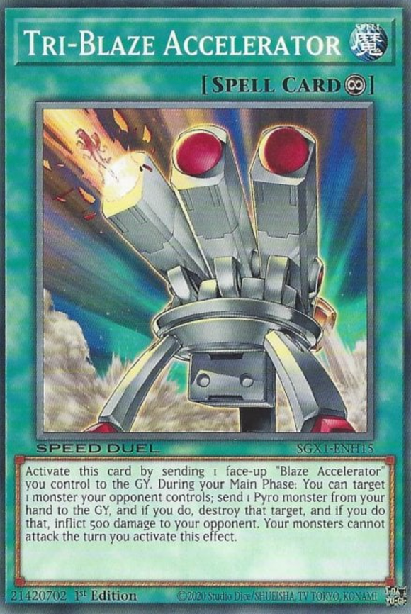 Tri-Blaze Accelerator - SGX1-ENH15 - Common 1st Edition