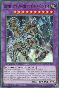 Ultimate Ancient Gear Golem - SGX1-END21 - Common 1st Edition