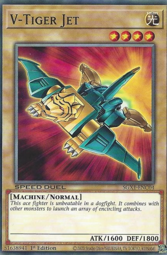 V-Tiger Jet - SGX1-ENC04 - Common 1st Edition
