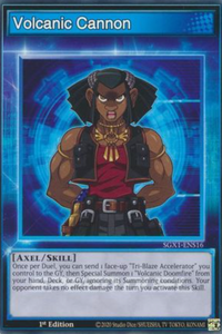 Volcanic Cannon - SGX1-ENS16 - Common 1st Edition