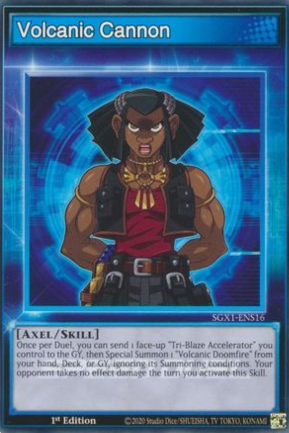 Volcanic Cannon - SGX1-ENS16 - Common 1st Edition
