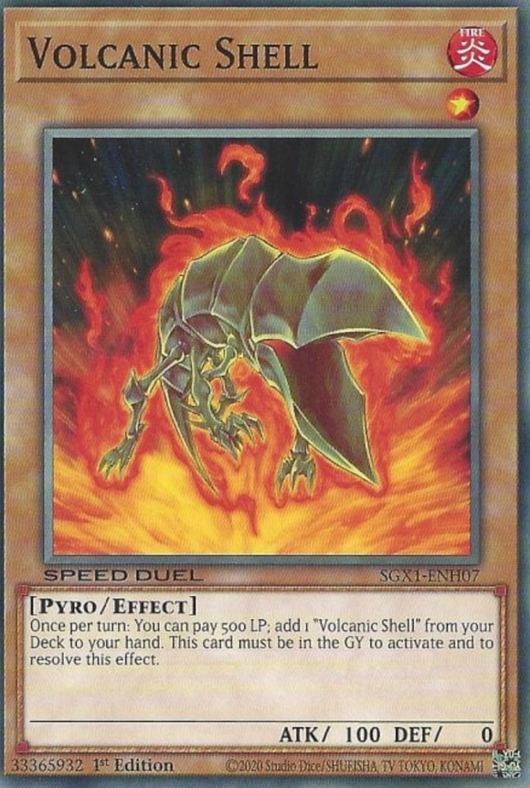 Volcanic Shell - SGX1-ENH07 - Common 1st Edition