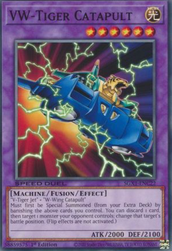 VW-Tiger Catapult - SGX1-ENC22 - Common 1st Edition