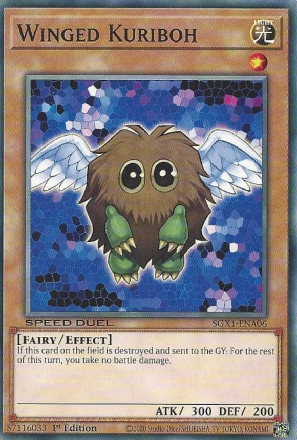 Winged Kuriboh - SGX1-ENA06 - Common 1st Edition