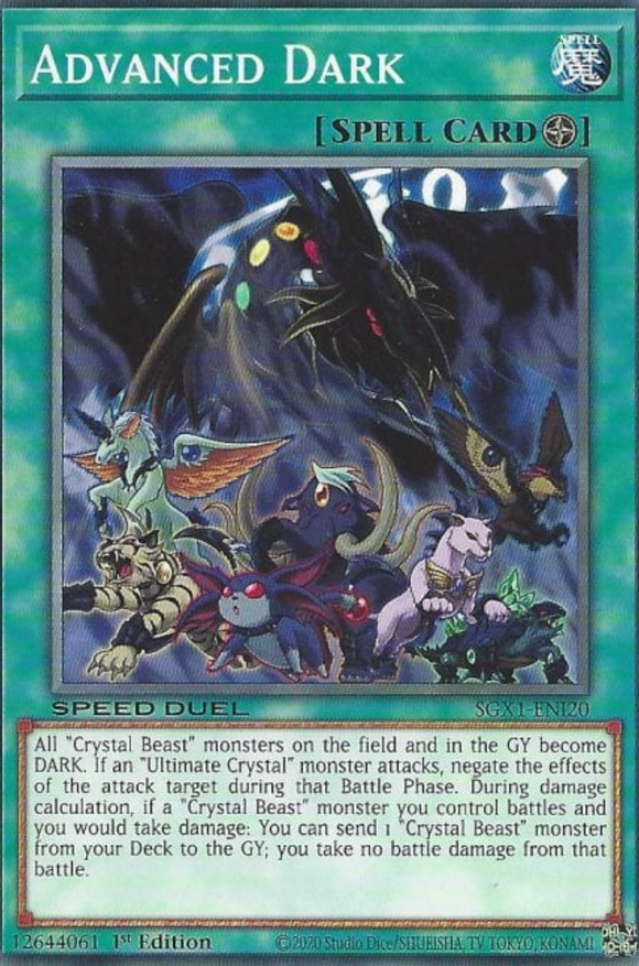 Advanced Dark - SGX1-ENI20 - Common 1st Edition