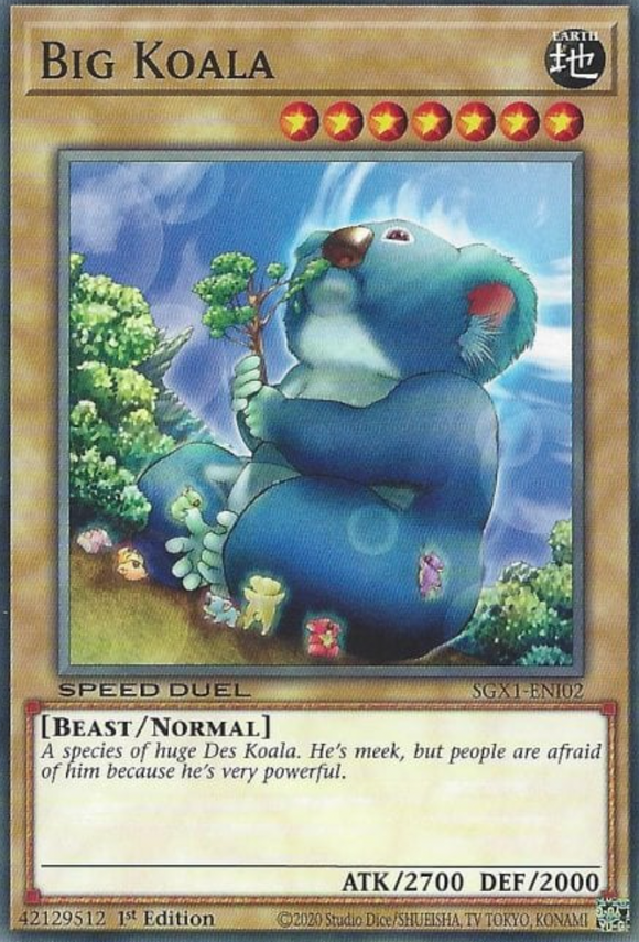 Big Koala - SGX1-ENI02 - Common 1st Edition