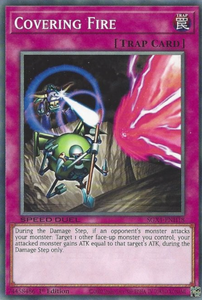 Covering Fire - SGX1-ENH18 - Common 1st Edition