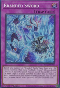 Branded Sword - SDAZ-EN031 - Super Rare 1st Edition