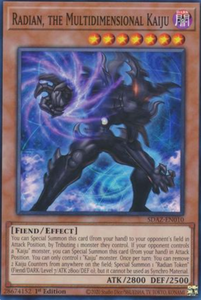 Radian, the Multidimensional Kaiju - SDAZ-EN010 - Common 1st Edition