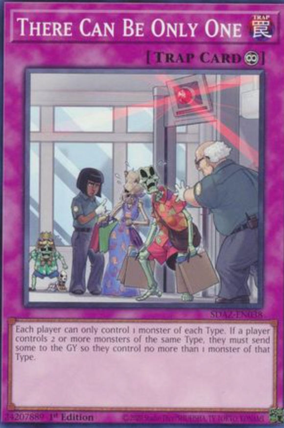 There Can Be Only One - SDAZ-EN038 - Common 1st Edition