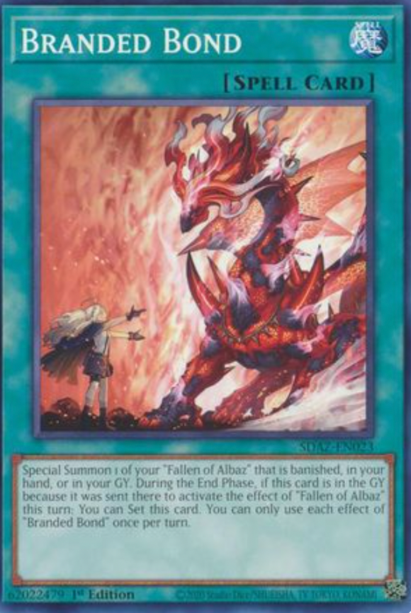 Branded Bond - SDAZ-EN023 - Common 1st Edition