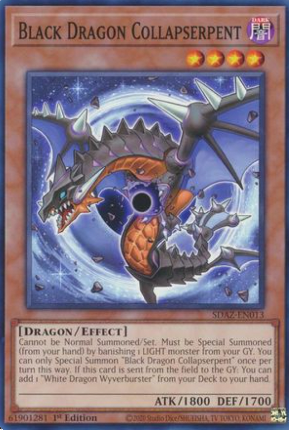 Black Dragon Collapserpent - SDAZ-EN013 - Common 1st Edition
