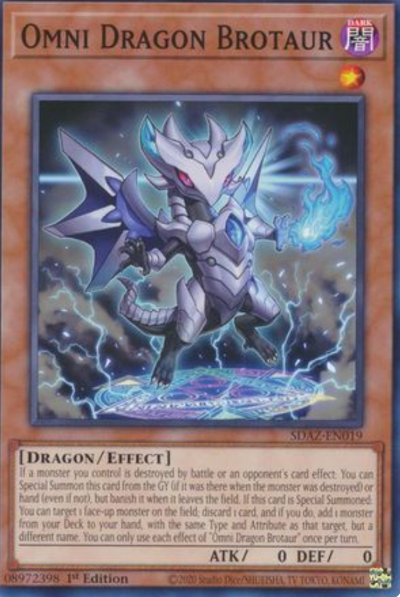 Omni Dragon Brotaur - SDAZ-EN019 - Common 1st Edition