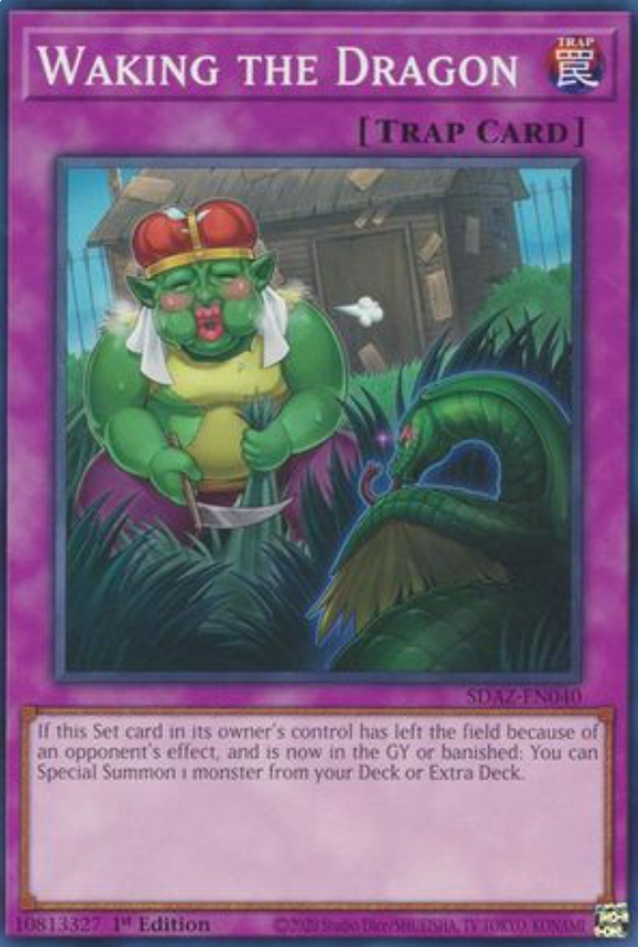 Waking the Dragon - SDAZ-EN040 - Common 1st Edition