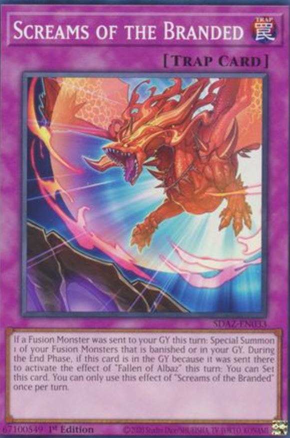 Screams of the Branded - SDAZ-EN033 - Common 1st Edition