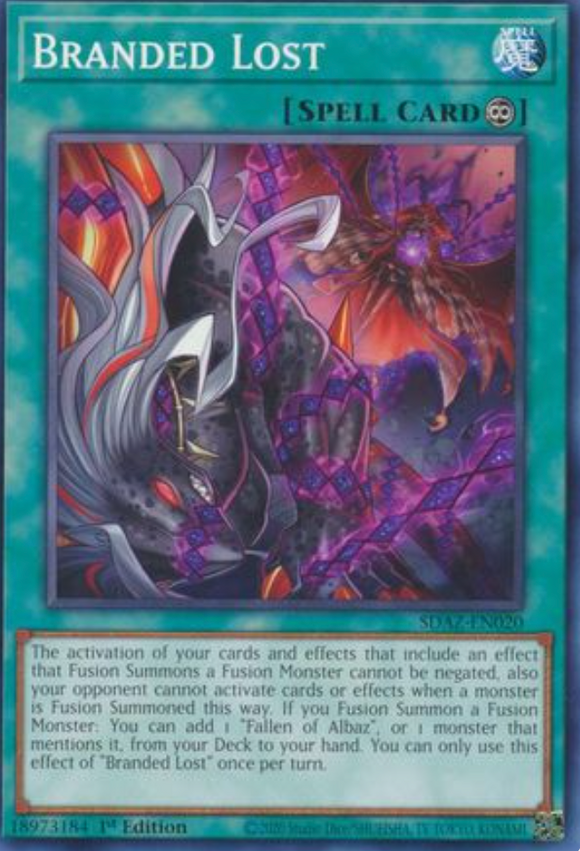 Branded Lost - SDAZ-EN020 - Common 1st Edition