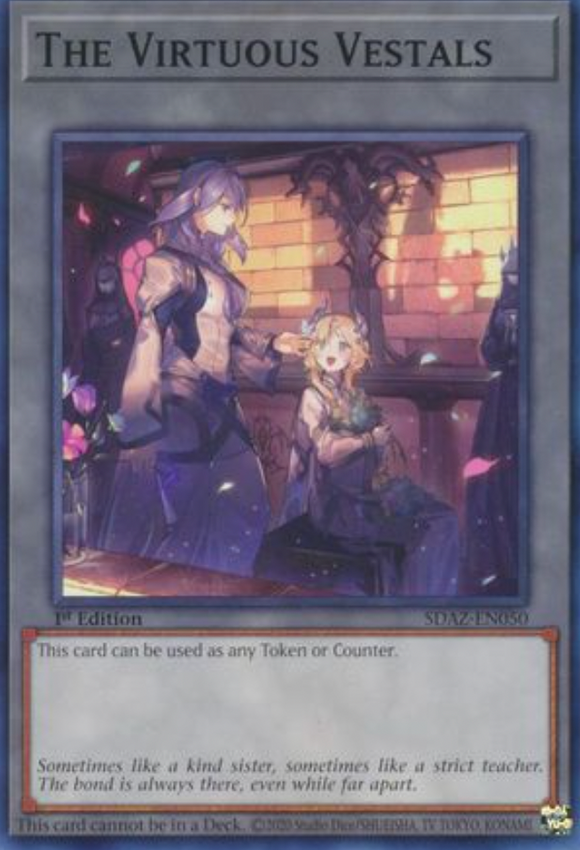 The Virtuous Vestals - SDAZ-EN050 - Common 1st Edition