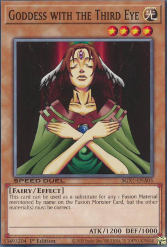 Goddess with the Third Eye - SGX1-ENA05 - Common 1st Edition