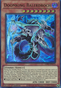 Doomking Balerdroch - GFP2-EN113 - Ultra Rare 1st Edition