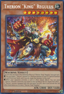 Therion "King" Regulus - DIFO-EN007 - Secret Rare 1st Edition