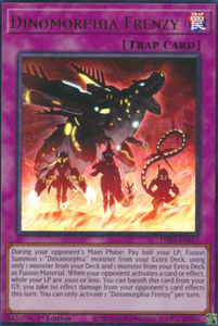 Dinomorphia Frenzy - DIFO-EN077 - Ultra Rare 1st Edition