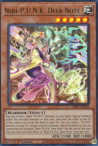 Noh-P.U.N.K. Deer Note - DIFO-EN022 - Ultra Rare 1st Edition