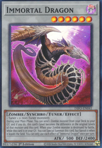 Immortal Dragon - DIFO-EN041 - Super Rare 1st Edition