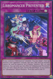 Libromancer Prevented - DIFO-EN091 - Super Rare 1st Edition