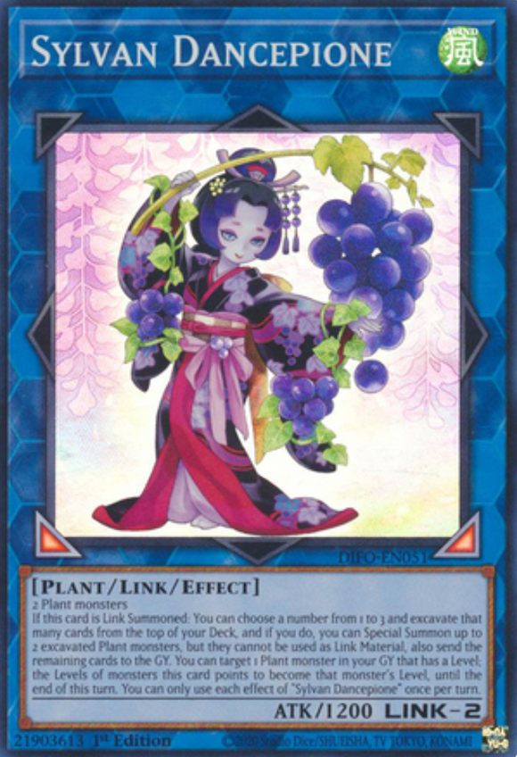 Sylvan Dancepione - DIFO-EN051 - Super Rare 1st Edition
