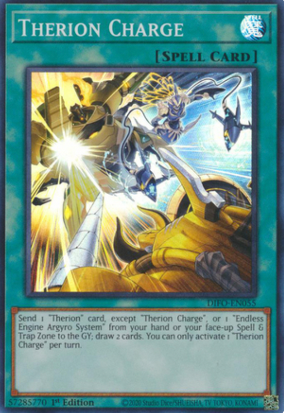 Therion Charge - DIFO-EN055 - Super Rare 1st Edition