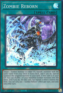 Zombie Reborn - DIFO-EN060 - Super Rare 1st Edition