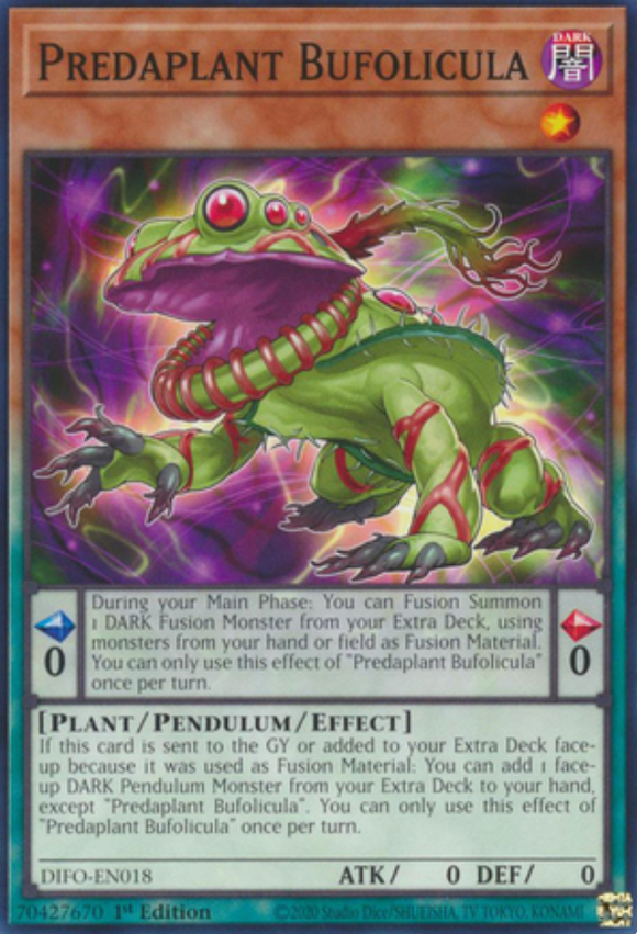 Predaplant Bufolicula - DIFO-EN018 - Common 1st Edition