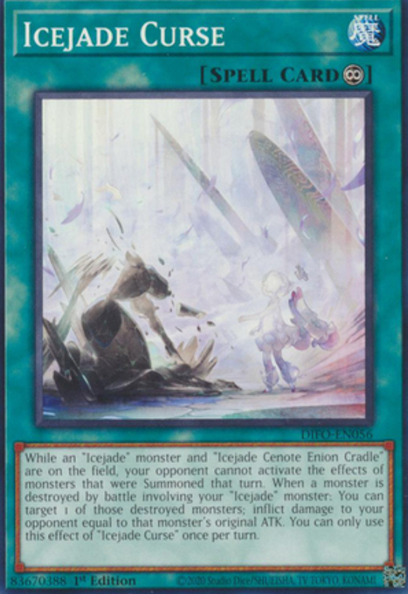 Icejade Curse - DIFO-EN056 - Common 1st Edition