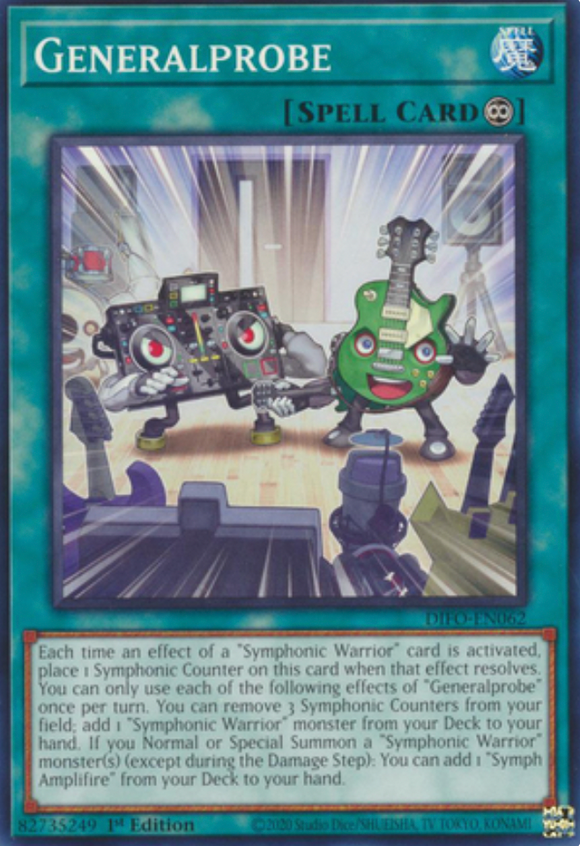 Generalprobe - DIFO-EN062 - Common 1st Edition