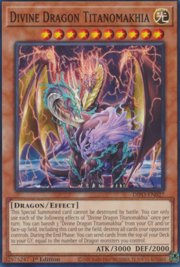 Divine Dragon Titanomakhia - DIFO-EN027 - Common 1st Edition