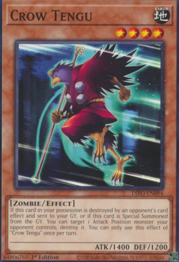 Crow Tengu - DIFO-EN094 - Common 1st Edition