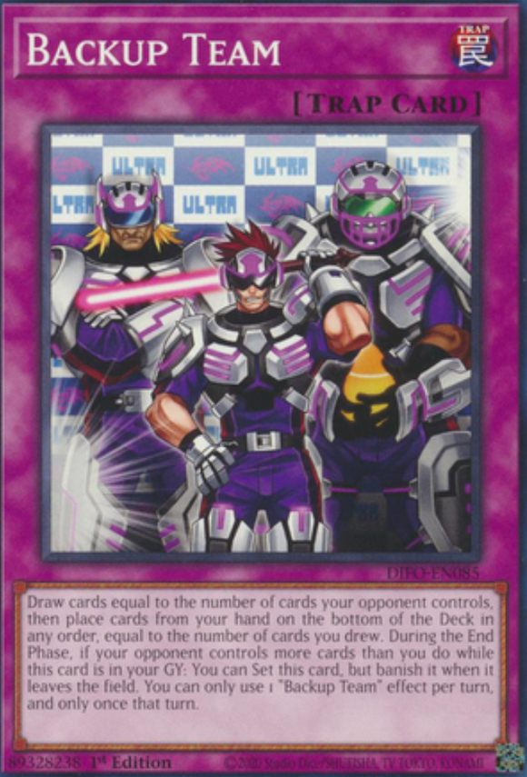 Backup Team - DIFO-EN085 - Common 1st Edition