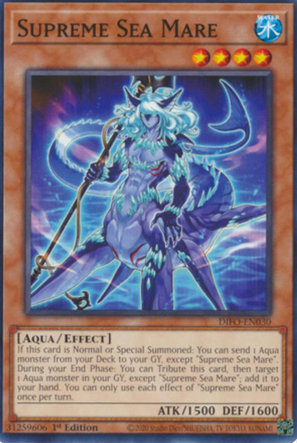 Supreme Sea Mare - DIFO-EN030 - Common 1st Edition