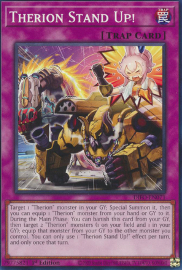 Therion Stand Up! - DIFO-EN071 - Common 1st Edition