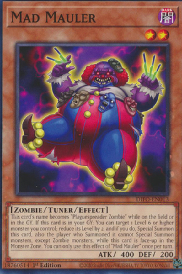 Mad Mauler - DIFO-EN013 - Common 1st Edition