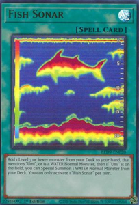 Fish Sonar - LED9-EN020 - Ultra Rare 1st Edition