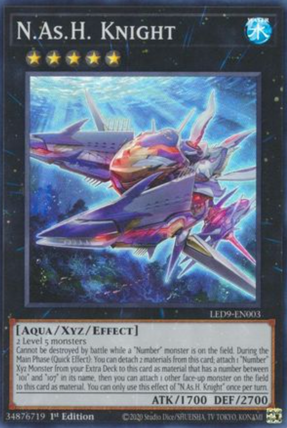 N.As.H. Knight - LED9-EN003 - Super Rare 1st Edition