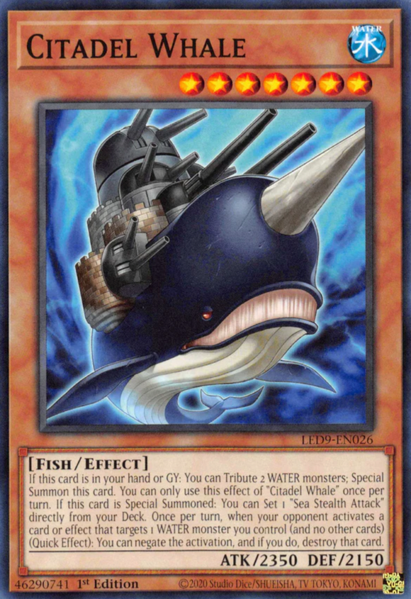 Citadel Whale - LED9-EN026 - Common 1st Edition