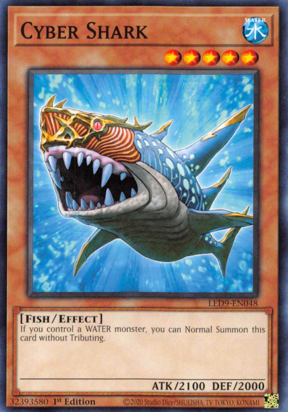 Cyber Shark - LED9-EN048 - Common 1st Edition