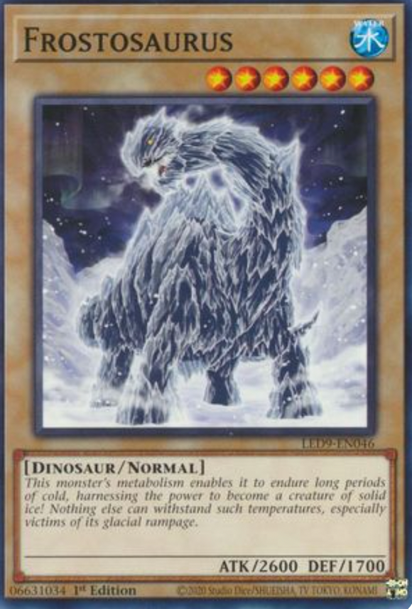 Frostosaurus - LED9-EN046 - Common 1st Edition