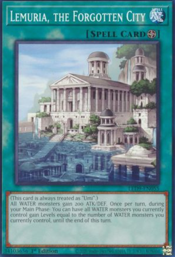 Lemuria, the Forgotten City - LED9-EN055 - Common 1st Edition